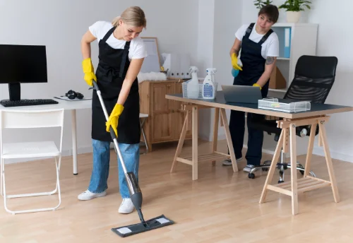 Nettoyage de bureau professionnel à Saint-Léger-aux-Bois