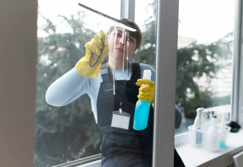 Nettoyage de vitres intérieures et extérieures à Saint-Léger-aux-Bois